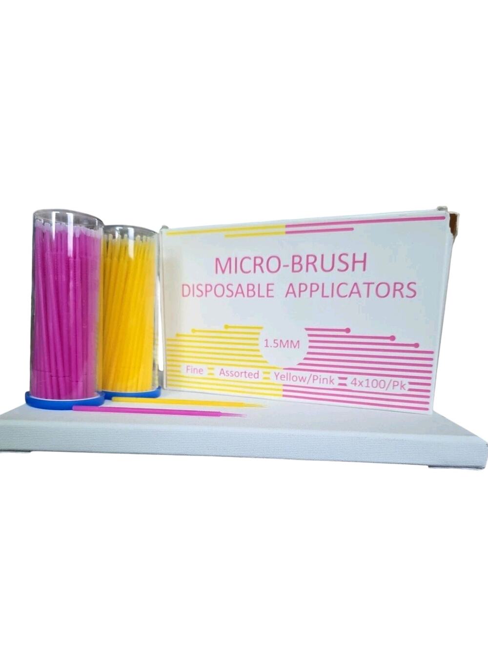 Disposable Dental Brush Micro Applicator Micro Brush Dental, 400 Count